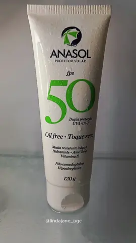 EXEMPLO DE VÍDEO UGC SALE VIDEO 🌞Conheça o Protetor Solar Anasol!🌞  Seu aliado essencial para cuidar da pele! Com proteção 50 FPS, dupla proteção UVA + UVB e toque seco, ele é super resistente à água. #autocuidado #criadordeconteudo #foryou #ugc #ugccreator #protetorsolar #peleprotegida 