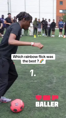The fabled rainbow flick. We’ve had so many at our events. Which was the best AND why? 🤔  #TopBaller 