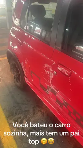 Ele da um jeito 😌 @Lucimara Santos 🥰 #pai #familia #carro #batida 