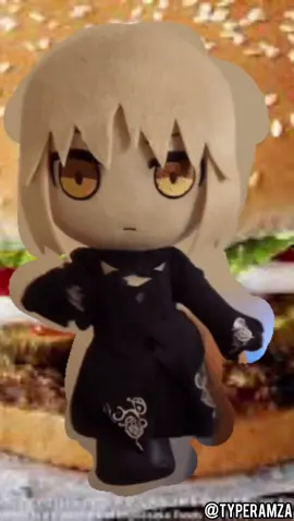 SALTER BURGER KING WHOPPER DANCE #meme #fgo #fate #saber #anime 