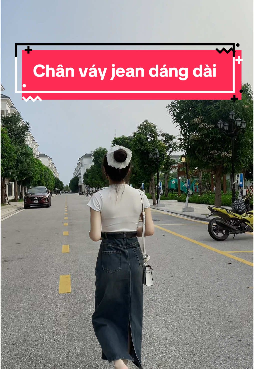 Chân váy xinh quá mấy bà 🌷🌷 #chanvayjean #chanvayjeandangdai #chanvay #xh #tren #vairal #fyp 