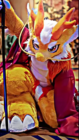 Very cute little dragon >_<  SC twt : Yu__Luo #dragon #fursuitdragon #furry #furryfandom #fursuit #kemonofursuit #fyp #foryou