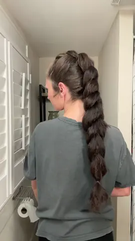 Dragon braid tutorial! 🐉  I have no clue if i did this right lol but its a cute, easy hairstyle! An easy alternative if you donnt know how to do french and/or dutch braids!  My hair is so thick i wasnt sure it would work honestly, but it was fun to try!  #easyhairstyles #thickhair #thickhairstyles #thickhairproblems #braidstutorial #dragonbraid #cutehairstyles 
