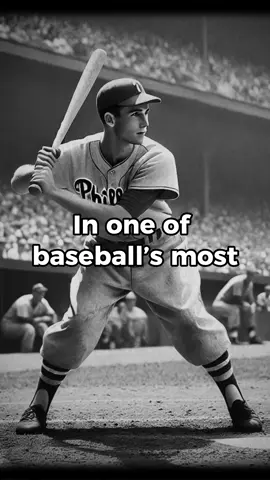 Richie Ashburn accidentally hit the same fan with two foul balls in one at-bat. One of the most bizarre moments in baseball history! ⚾️ #ObscureSports #BaseballHistory #UnbelievableMoments #RichieAshburn #PhillySports #SportsFacts #SportsHistory #MLB #1950sBaseball #BaseballLegends #ViralSports #FunSportsFacts #WeirdHistory #SportsTrivia #OddFacts #DidYouKnow #BaseballStories #ThrowbackSports 