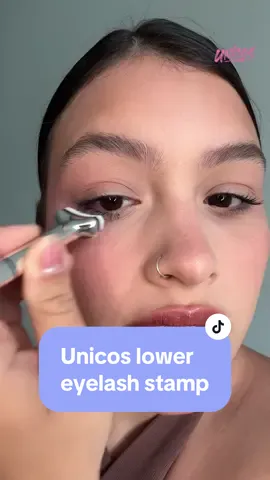 Let’s try this lower eyelash stamp!!!😙#makeup #unicos #makeuphacks #makeuptut #makeuptips #makeuptransormation #makeupgirl #eyelinertutorial #lowereyelashstamp #mascara #eyelinerhack 
