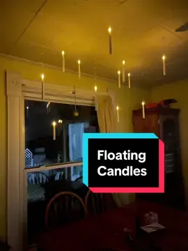 Viral floating candles. #floatingcandles  #halloweendecor  #decoratewithme  #falldecorating  #magicwand #ttshop  #tts  #tiktokmademebuylt  #coolfinds  #halloweendiy   #harrypottertiktok  #witchesottiktok  #candlesoftiktok #viraltiktok  