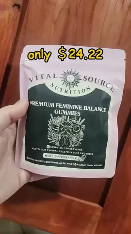 I cant rave enough about these pineapple gummies from vital source