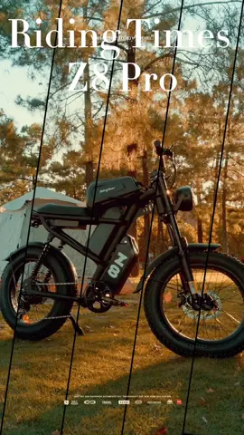 🚴‍♂️✨ Discover the all-new Riding'times Z8, your ultimate companion for every adventure! Whether you're navigating city streets or conquering rugged off-road trails, this versatile eBike is designed for all terrains. With its sleek design and powerful performance, you can experience the thrill of riding like never before! 🌆🌲 Ready to take your rides to the next level? Join the Riding'times community today! #ridingtimes #ebike #Z8 #Z8PRO #ebikelife #ebikestyle #moped