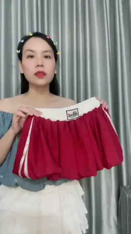 Chân váy bí ngô nè he. #SDlive #thoitrangnu #xuhuongtiktokk 