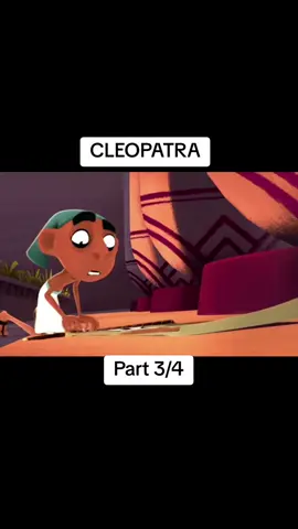 Pt.3 | Cleopatra has a problem. Nobody can draw her nose to her satisfaction. #fyp #foryouu #shortfilm #animation #cleopatra 
