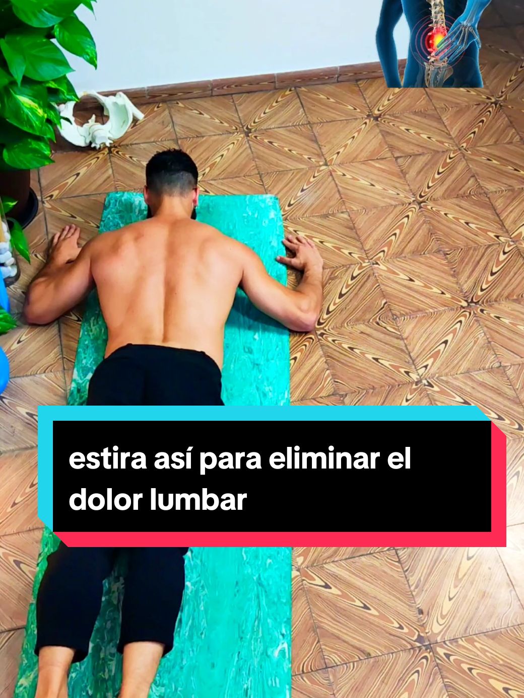 Cuando empiezas a hacer este ejercicio de liberación y decoaptación todos los días y el dolor de espalda comienza a desaparecer. #pablopilatesreal #dolorlumbar #dolordeespalda #backpain #dolorlumbar #backpainrelief #yoga #osteopata #ejercicio #rutinafitness #dolorcronico 