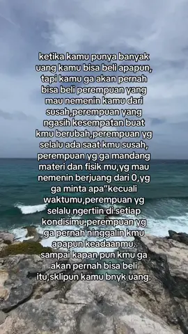 sampai kapan pun tidak akan bisa.