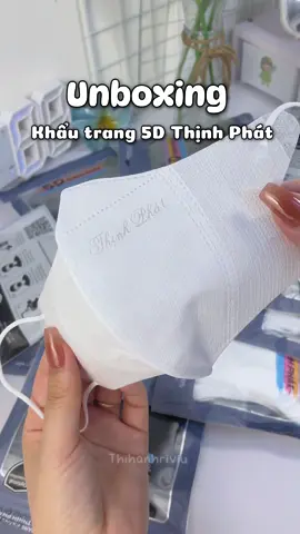 Unbox Khẩu trang Thịnh Phát #khautrangthinhphat #khautrang5d #khautrang #thihanhreview 