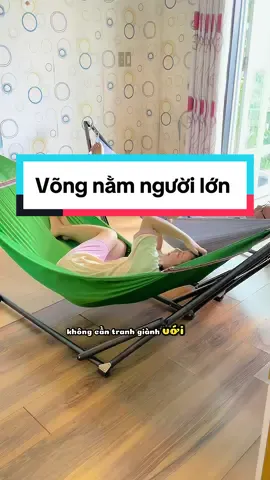 Có cái võng nằm đun đưa mát cái lưng, có loại cho bé nữa nha mn #tieungocreview #võng #vongnam #vongxep #vongxep #khungvong #giadungtienich #giadungthongminh #fyp #xuhuong  @Ngọc Review  @Ngọc Review 