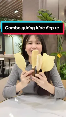 Combo gương lược đẹp rẻ #combo #combogiare #luocchaitoc 