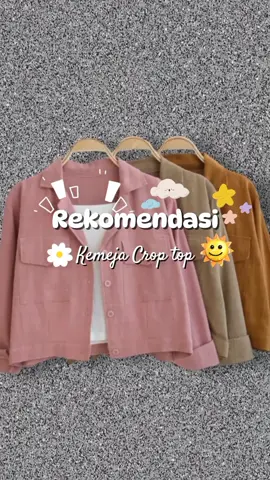 Kemeja Crop top lengan panjang, cocok buat ootd-an besti😍 #kemejacroptop #Kemeja Outfit Cocok Sama Pasmina #stylekorean #foruyou 