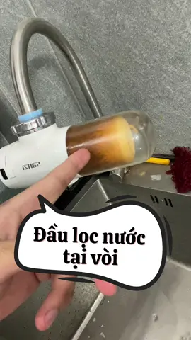 Đấy ai kêu nước máy là sạch đâu bước ra đây haizzz #dinhtuanriviu #daulocnuoctaivoi 