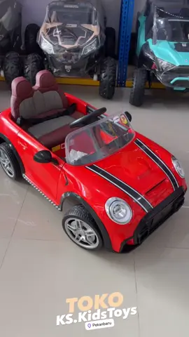 mobil aki mini cooper  ban karet, jok kulit imporrr IG : Ks.kidstoys wa/tlp 0821-6927-7203 #mobilaki #mobilakipekanbaru #minicooper #minicooperanak #mobilakipku 