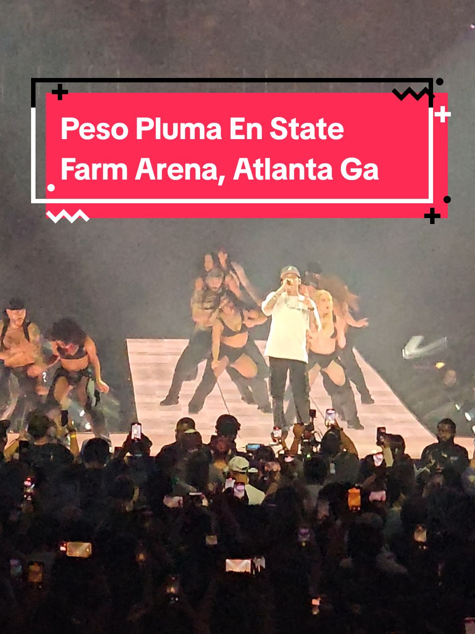 Peso Pluma En State Farm Arena Atlanta Ga #pesopluma #Statefarmarena #atlanta #leonardovidal #leonardovidal90 #eventosmusicalesusa 