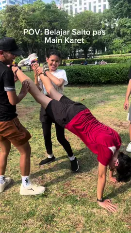 Ada yang sama gk bisa salto sampai sekarang ? 😅✌🏻 #KaretGBK #mainanviral #komendibawah #gelorabungkarno #maindigbk #fypシ #fyp #PermainanTradisional #salto 