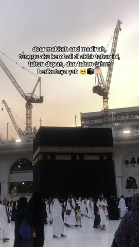 dear makkah and madinah,  tunggu aku kembali di akhir tahun ini, tahun depan, dan tahun-tahun berikutnya yah 🥺🕋🤲🏻 #makkah #madina #fyp #umroh #arab #trend #foryou #trendingvideo #madinahalmunawaroh #masjidilharam #masjidnabawi 
