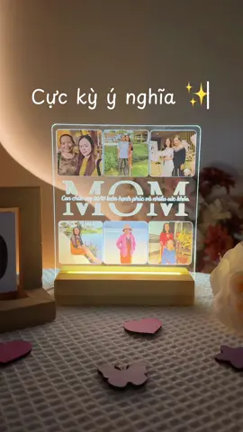 Quà tặng mẹ iu ngày Phụ Nữ Việt Nam 20-10 #dailymemint #dailymene #fyp #quà_tặng #20_10 #customized #deninhinhtheoyeucau #gift 