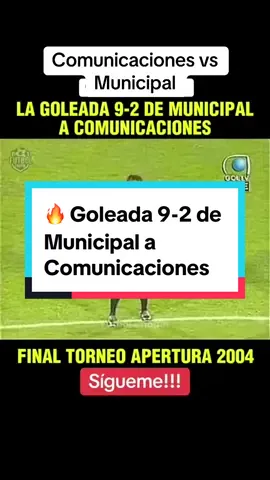 🔥 Hoy se juega el Clásico 331 entre Comunicaciones vs Municipal y es buen momento para recordar la goleada Roja 9-2 a Comunicaciones #futbolchapin #clasicochapin #clasico331 #comunicaciones #comunicacionesfc #vamoscremas #rojosdemunicipal #vamosrojos 