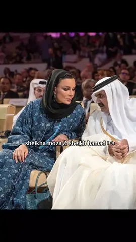 their relationship is soo beautiful, sheikha moza is the first royal woman in qatar that was seen in the public, attending meetings beside to her husband former prince and to make official visits to other countries with former prince sheikh hamad al thani. he supported her in everything she did with founding the qatar foundation, education above all foundation and more, he was seen being gentle and loving with her. when she lost her heels he then prince of qatar bend down to take out her stuck heels and give to her in spain. in official visits he would let her walk infront of him *not all the time as there is protocol*. she is known as the most loved wife from his other two wives and she's the mother of current prince sheikh tamim bin hamad al thani of qatar. . . . . #mozabintnasser #qatarroyalfamily #sheikhamozabintnasser #fyp #elegant #foryoupage #outifts #qatar #fyp #fypシ゚viral #fypシ #الشيخه_موزا_بنت_ناصر #formerprinceofqatar #sheikhhamadbinkhalifaalthani #الشيخ_حمد_بن_خليفه_آل_ثاني 