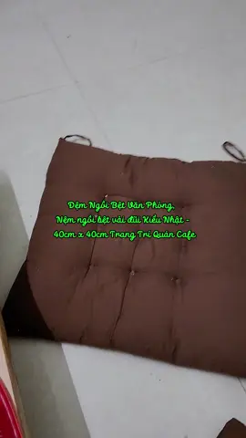 Đệm Ngồi Bệt Văn Phòng, Nệm ngồi bệt vải đũi #mehomeo #demngoibet