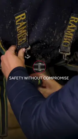 ⚠️Have you ever had a bad experience with your horse's legs getting caught in a surcingle strap? As leading innovators in the equestrian world and fellow horse owners, we understand how important your horse's safety is at all times.⁠ ⁠ A unique feature from Horseware® innovation, the Rambo® Safety Surcingle System is a safety measure added to chosen Rambo® turnouts with three surcingles 🐴 This system can withstand 100 kg of pressure, and in an emergency, the plastic clip is designed to break, providing extra protection for your horse and peace of mind for you ✨⁠ ⁠ Wondering how to attach your Replacement Rambo® Plastic Loops? Watch our tutorial to see how easily you can replace the straps on rugs featuring the Rambo® Safety Surcingles! 🎥⁠ ⁠ #innovation #horsesafety #fyp #foryou #horsecare #rambo #rugsforlife #iwearHorseware #horserugs #horseprotection #equestriantips