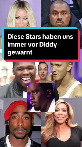 Diese Stars haben Diddy schon exposed lange bevor er verhaftet wurde. Aber keiner wollte ihnen glauben… #diddy #pdiddy #eminem #50cent #2pac #kanyewest #ye #wendywilliams #kardashians #cassie #biggie #exposed #rap 