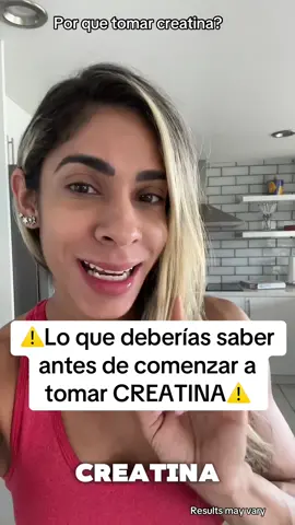 Lo que debes saber sobre la creatina antes de comenzar a tomarla! #creatine #creatina #creatineforwomen #creatinaparamujeres #supplements #viral #fyp #muscle 
