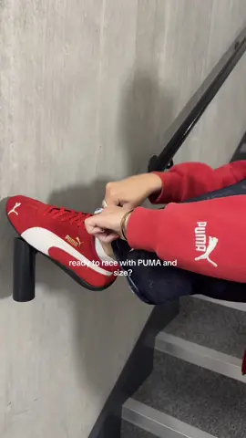 feelin’ speedy with @size? for @PUMA speedcat🏎️ #pumaspeedcat #sizecertified #PickYourDriver AD