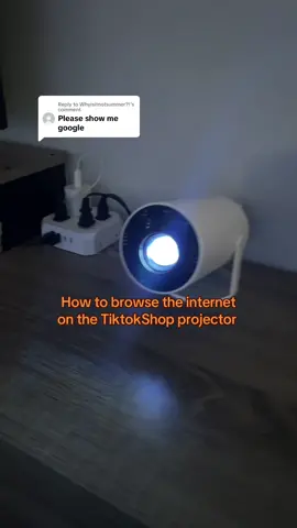 Replying to @Whyisitnotsummer?! You could watch ANYTHING on this #tiktokshop #foryou #xenzere #projector #netflixandchill  #tiktokfinds