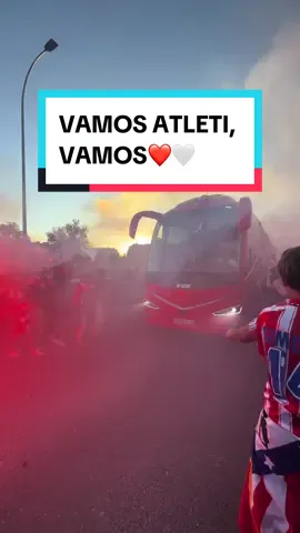 VAMOS ATLETI, VAMOS❤️🤍 #atleticodemadrid #atleti #fans #aficion #welcome #AtletiRealMadrid #realmadrid 