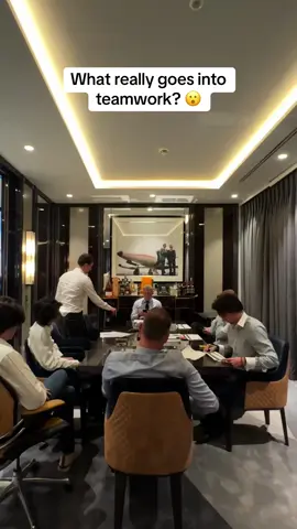 The importance of a strong team in business. 
