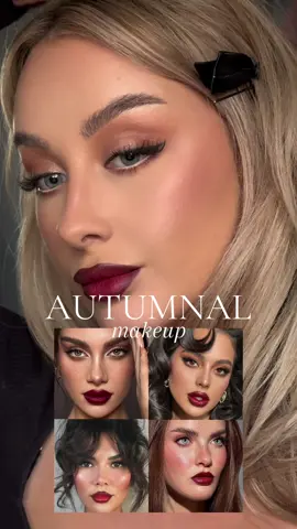 Fall make-up, a deep red lip is a MUST🤎🍂🐻 mac cork lip liner and charlotte tibury cinematic red are a dream combo . . . #fallmakeup #autumn #arabella #redlipstick #makeuptutorial #makeup #fyp #foryoupage #charlottetilbury 