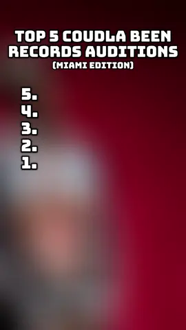 Top 5 Coulda Been Records Auditions (Miami Edition) #couldabeenrecords #druski #couldabeenrecordsauditions #fyp #viraltiktok 