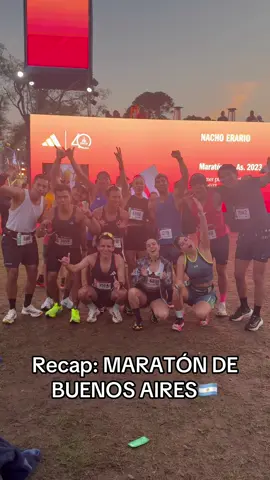RECAP: Maraton de buenos aires 🇦🇷 @Under Armour 