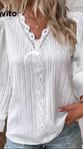 Dê uma olhada em Lovito Blusa feminina casual de renda lisa LNL51014 por R$30,08 - R$32,72. Compre na Shopee agora! https://s.shopee.com.br/3q4iGBjovj #achadinhosdalúroza #modafemenina #moda #lovito 