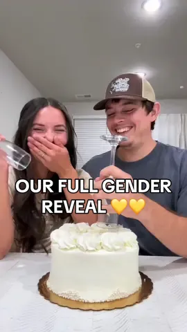 THE FULL REVEAL IS HERE!!! We are SOO EXCITED 💛💛 Comment if you were right!!#chrisandchenoa #genderreveal 