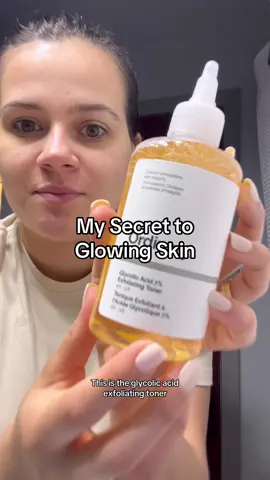 Here is my “secret” for glowing skin- I’ve been using The Ordinary’s Glycolic Acid Exfoliating Toner and I can definitely feel the difference. This glycolic acid toner is part of my nighttime routine, and I love how it gently exfoliates without being too harsh. My skin feels smoother, and it’s helped even out my texture a bit. It’s also super affordable, which is a bonus! Just make sure to follow the Glycolic Acid with SPF during the day. Always use SPF.  #glycolicacid #theordinary #glycolicacidtoner #glowingskin #glowingskincare #exfoliation #skincareroutine #skincare #skincareessentials #GlowUp #christmasgifts #christmasgiftsideas #tiktokshopcibermonday #falldealsforyou #tiktokshopholidayhaul #tiktokshopblackfriday 