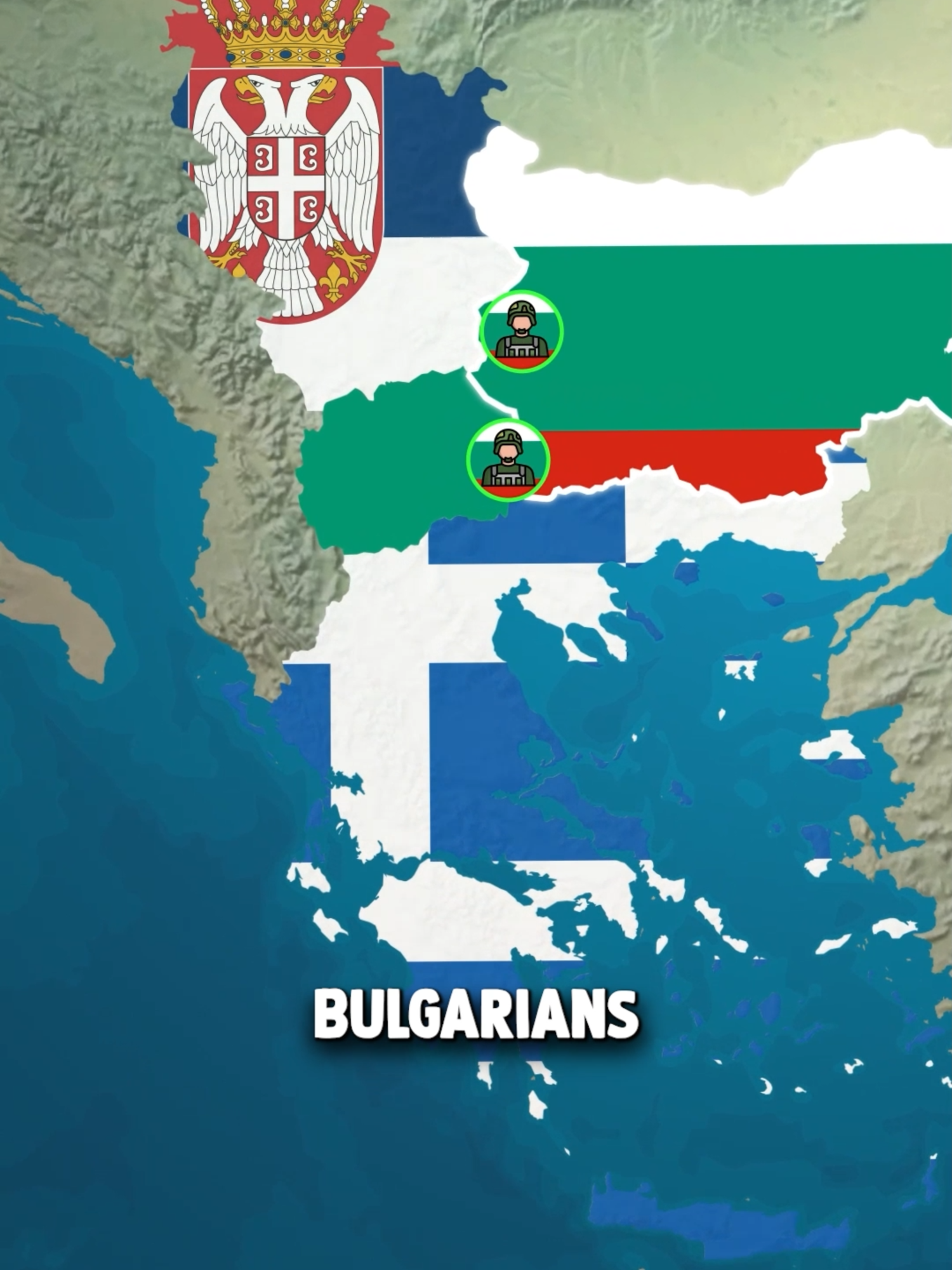 What If Bulgaria Got Mad? #fyp #fy #maps #bulgaria