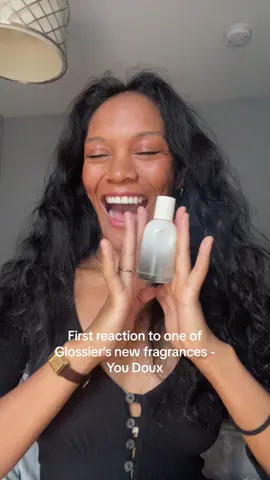 @Glossier you doux first reaction is shes a winner *gifted #glossieryou #glossier #perfumetiktok #perfumetok #perfumetok #fragrancetok #fragrancetiktok 