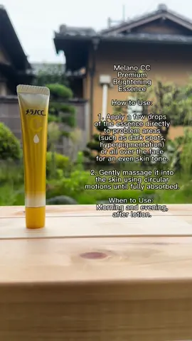 ✨Melano CC Part 6: ✨ Melano CC Premium Brightening Essence 🌟🍋💛 ✨An intensive brightening serum packed with a potent concentration of vitamin C. This premium essence targets dark spots, acne scars, and dullness, promoting an even skin tone and a more youthful, radiant complexion. Lightweight and fast-absorbing, it leaves the skin feeling refreshed and luminous. Unveil brighter, flawless skin with this premium essence—get yours today! #melanocc #deepclearfacewash #vitamincskincare #clearskinroutine #skincareprep #brighteninguvessence #spf50 #sunprotection #glowingskin #brighteninggel #hydratedskin #glowalltheway #vitamincboost #premiumbrighteningessence #darkspotcorrector #brighterskin #vitamincserum #brighteningmilk #lightweightmoisturizer #skinhydration #glowingskincare #brighteninglotion #richhydration #deepskincare #brightermorning #brighteningmask #sheetmaskglow #vitamincmask #radiantskin #brighteveryday #skincareessentials #GlowUp  #japan #japansummer #hitachinaka #ibaraki #foryou #foryoupage #fyp #fypシ #fypシ゚viral #fypage #tmetimiofficial #itsmetmetimi#creatorsearchinsights #ugc #ugccreator #ugccommunity #ugccontentcreator @Melanoccmy 