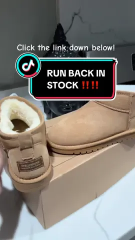 BACK IN STOCK RUN LADIES ‼️‼️‼️‼️ #fallboots #bootsforfall #autumnboots #tiktokshopboots #itgirlboots #winterboots #wintershoes #tiktokshop #tiktokshopdeals #christmasboots #uggs #uggboots #slippers #backinstock 