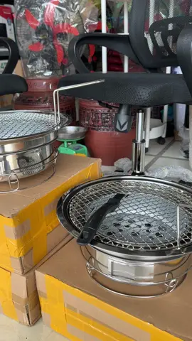 Bếp nướng than hoa inox #bepnuongthan #xuhuongtiktok 