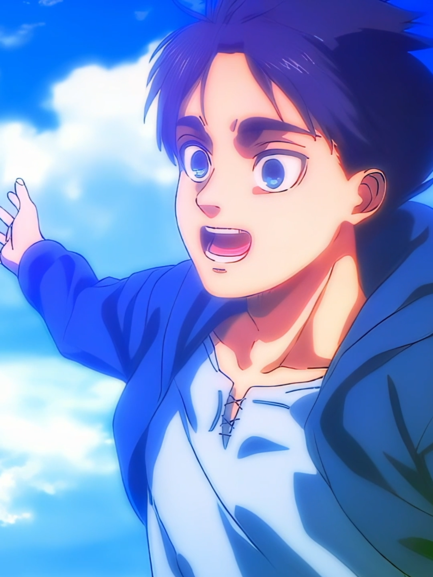 Happy Eren >>> #AttackOnTitan #attackontitanseason4 #aot #erenjaeger #anime #animeedit #piano #calming #edit #foryoupagе #viralvideos