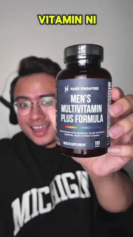 Assalamualaikum! 🍃 Untuk lelaki yang aktif, Nano Singapore Men Multivitamin Plus adalah pilihan terbaik! Get the nutrients you need for a healthier lifestyle! A multivitamin with 360 health protect! 🔥😍 #multivitamin #men #vegan #healthprotection #nanosingaporemy