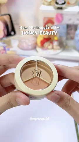 Che khuyết điểm 3 màu dễ sử dụng #yueranbeauty #honeybeauty #chekhuyetdiem #kemchekhuyetdiem #makeup #BeautyReview #mariyuu 